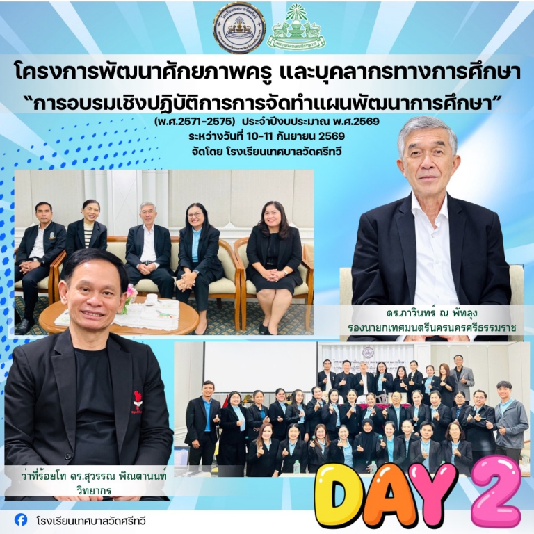 การอบรมเชิงปฏิบัติการการจัดทำแผนพัฒนาการศึกษา พ.ศ.2571-2575
